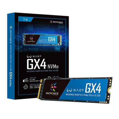 마이크로닉스 WARP GX4 M.2 NVMe, 1TB