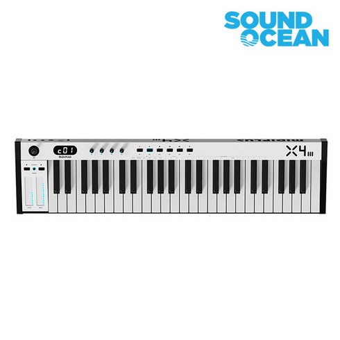 미디플러스 마스터 키보드 건반 MIDIPLUS Master keyboard, X4 III (49건반)