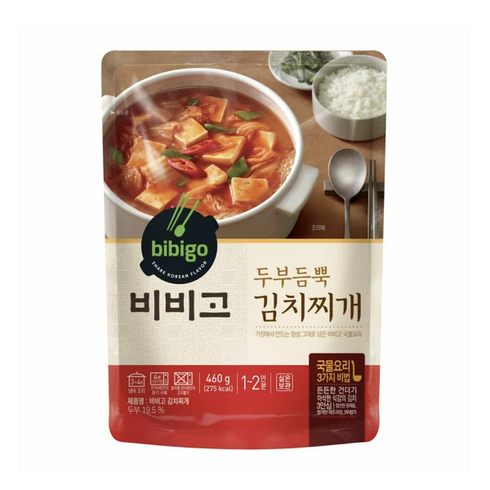 비비고김치찌개 - 비비고 두부김치찌개, 460g, 5개