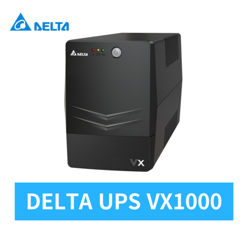 vx1000 - 델타UPS 한국총판 DELTA VX1000VA 소용량 가정용 NAS 유피에스 정전 배터리