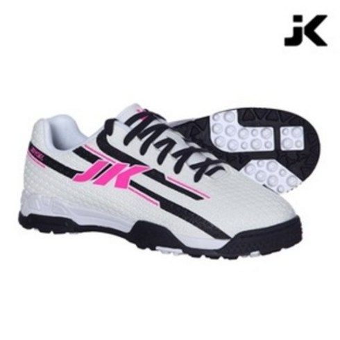 조이킥 족구화 K22 화이트 신발끈 포켓백 예비인솔