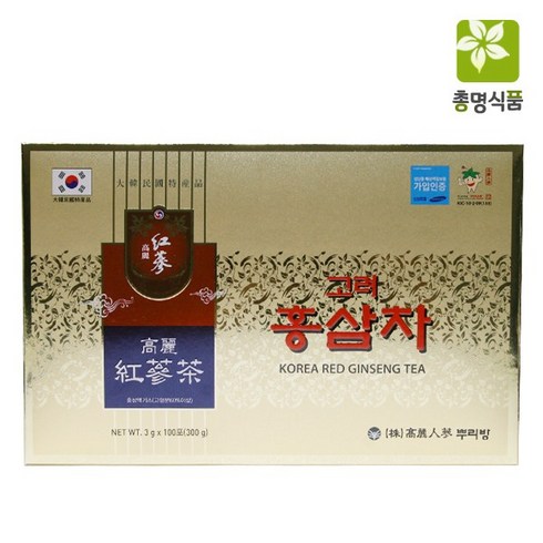 고려인삼뿌리방 홍삼차, 3g, 100개입, 1개