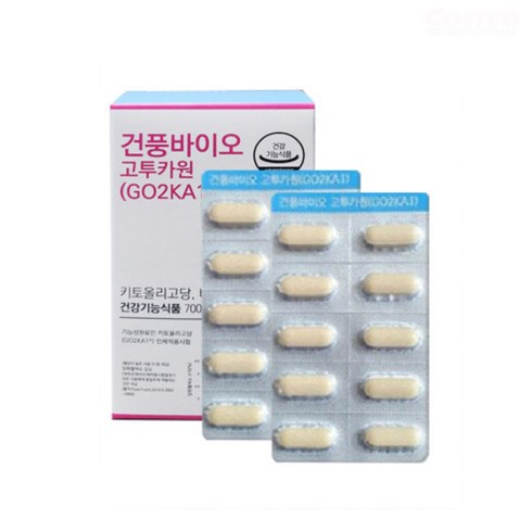 건풍바이오 고투카원 700mg x 90정/정품, 90정, 1개