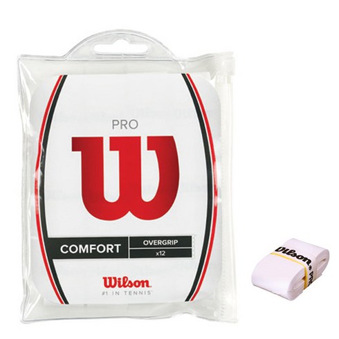 윌슨 프로 오버그립 12입 화이트 WRZ4016WH