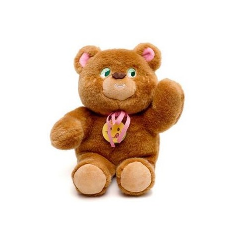 노티드 브라운 슈가베어 애착인형 (봉제인형 곰돌이인형 집들이 출산 선물), 1개, 기본