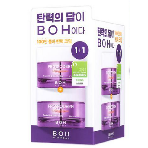 바이오힐보 (구 보타닉힐보) 프로바이오덤 리페어 리프팅 탄력 크림 50ml 조효진 탄탄크림, 2개