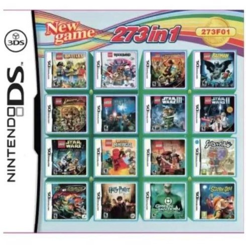 r4칩 - 닌텐도 R4칩 SD카드 R4I 3DS NDS DS645 GBA140, 12) 273IN1, 1개