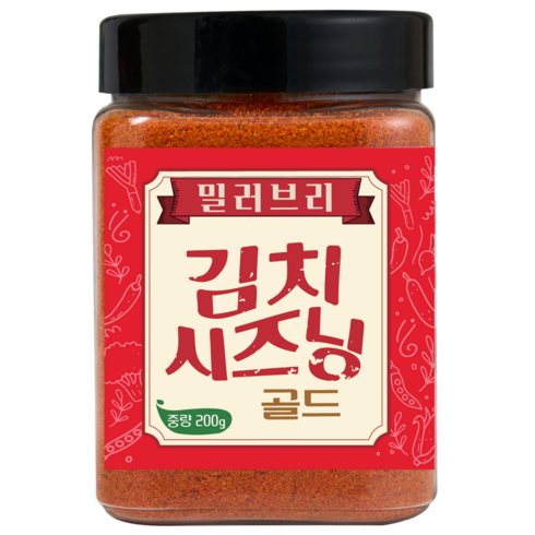 김치시즈닝 - 밀러브리 김치시즈닝, 1개, 200g