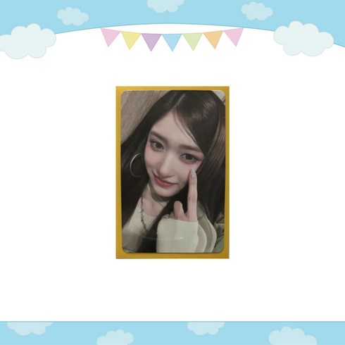 [포켓더스타]아이브 미니 1집 앨범 마인 밋앤그릿 싱가포르 팬싸 사웨 포카, 이서