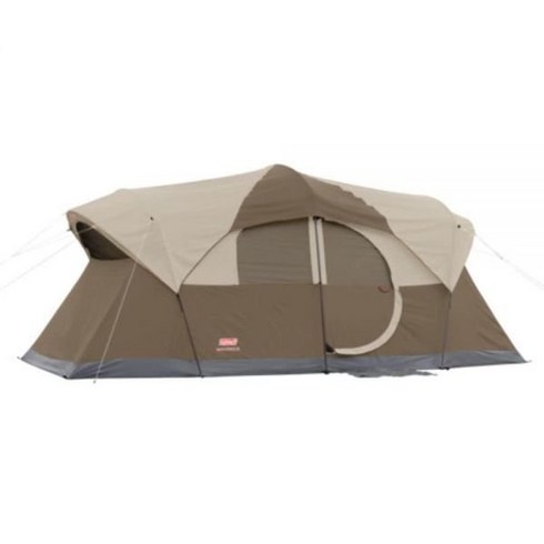 Coleman 웨더마스터 아웃도어 텐트 10인용 브라운, Tent