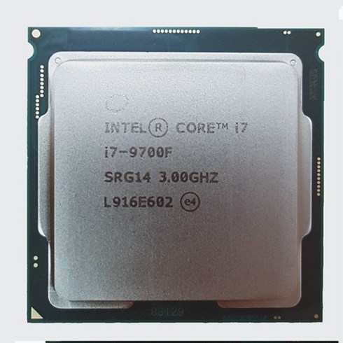 i79700 - 인텔 코어i7-9세대 9700F 커피레이크-R (벌크), 상세페이지 참조