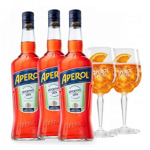 Generic 이탈리안 아페리티프 n. 3 Aperol 병 500ml/16.9fl온스