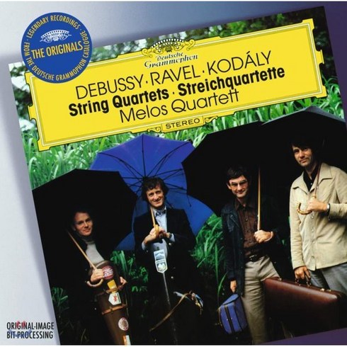 [CD] Melos Quartet 드뷔시 / 라벨 / 졸탄 코다이: 현악 사중주 (Debussy / Ravel / Zoltan Kodaly: String Quartets)