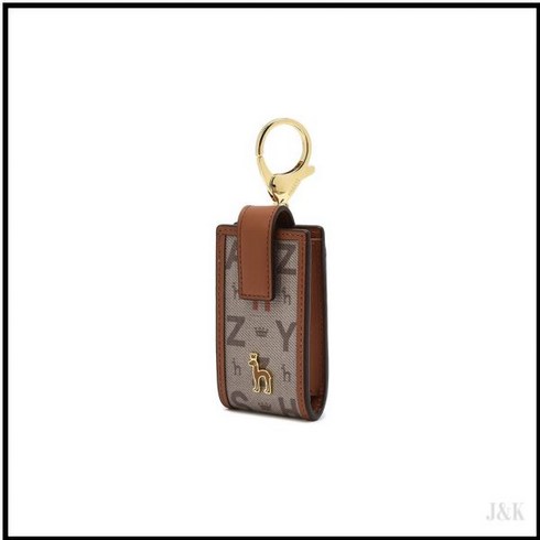 헤지스 여성 브라운 로고 가죽 키홀더343721, XXX