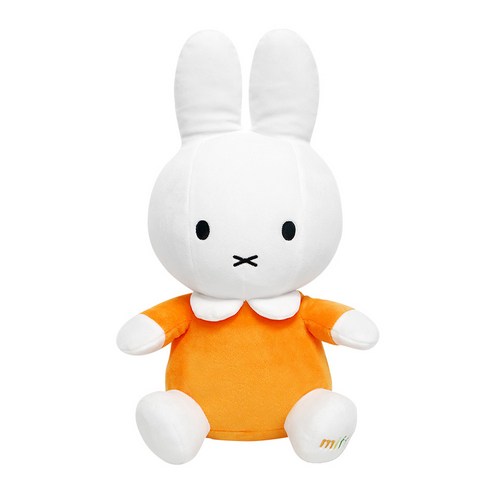 [공식정품] MIFFY 미피 싯팅 애착 인형 30cm - 6color, 01. 미피 브루너 - Orange