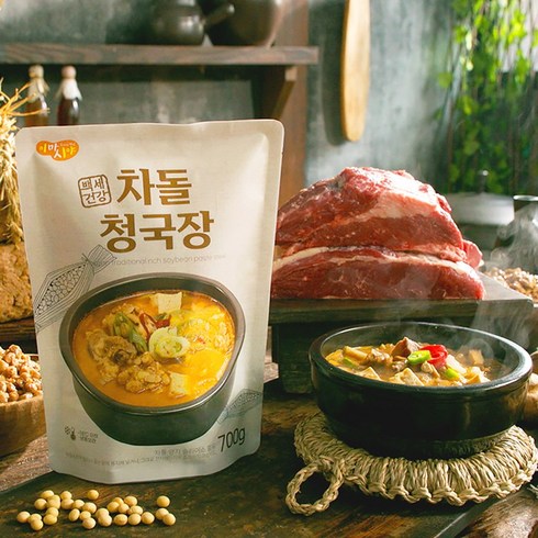 이마시야 차돌 청국장 700g x 4팩, 4개