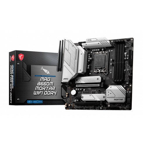 2023년 가성비 최고 MSI MAG B660M 박격포 DDR4 - MSI MAG B660M 박격포 WIFI DDR4