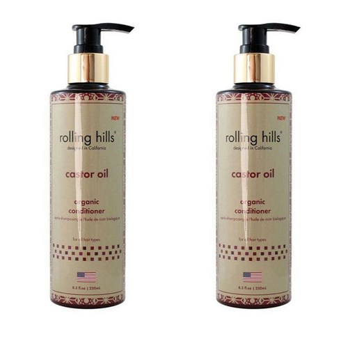 롤링힐스 - 롤링 힐스 피마자유 컨디셔너 Rolling Hills Castor Oil Conditioner 250 Ml 250Ml 2개