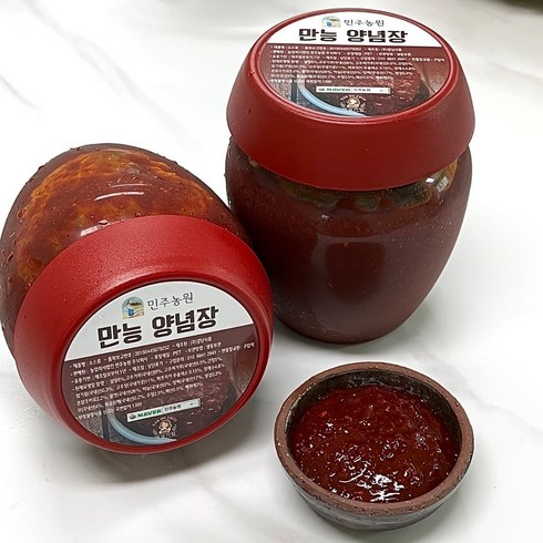 만능양념장 - 활용도가 높은 만능 양념장 1kg, 1개