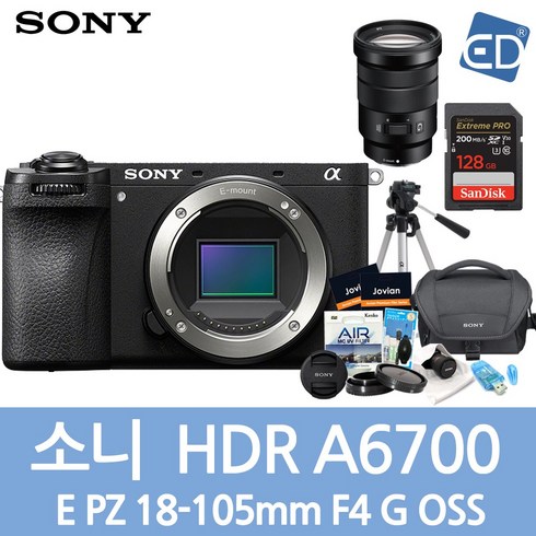 2023년 가성비 최고 A6700 - 소니정품 A6700 / ILCE-6700 미러리스 카메라 /ED, 11 소니A6700+PZ18-105mm+128G풀패키지