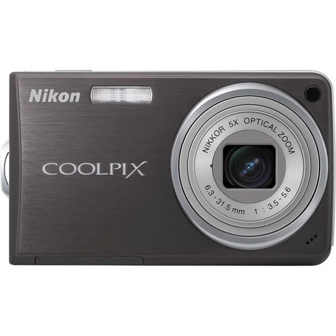 니콘쿨픽스 - 디지털 카메라 Nikon Coolpix S550 10MP 광학 줌 5배 (그래파이트 블랙), Graphite Black