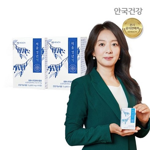 안국건강 안국건강 채움갱년기 2박스/6개월분(180정), 90정, 2개