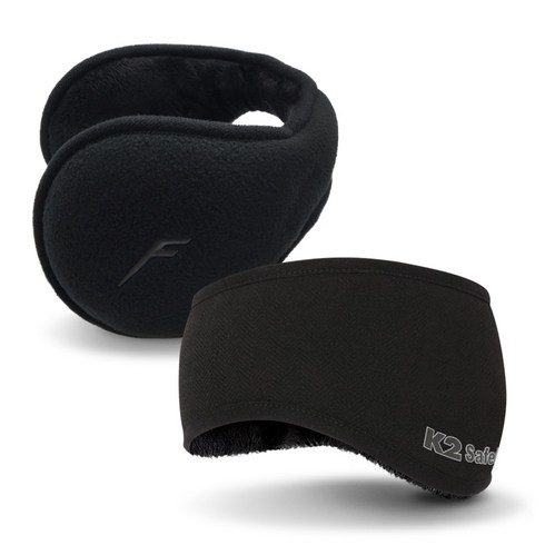 2023년 가성비 최고 k2방한헤어밴드 - K2 방한 헤어밴드 귀마개 + 프로스펙스 겨울 귀도리 세트