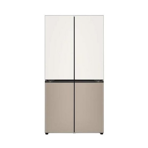 T234MBL252W - LG DIOS 오브제 냉장고 872L M874GBC252S, 베이지+브라운