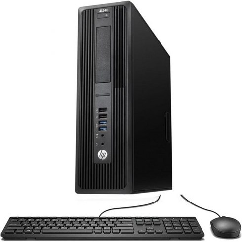 hp워크스테이션 - HP Z240 SFF 데스크톱 PC 워크스테이션 인텔 코어 i7-6700 3.40GHz 32GB RAM 512GB SSD HDMI WiFi 블루투스 키보드 및 마우스