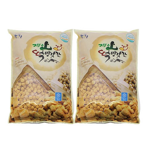 인절미 - 지리산 굳지않는 빙수떡 콩알 인절미, 2kg, 2개