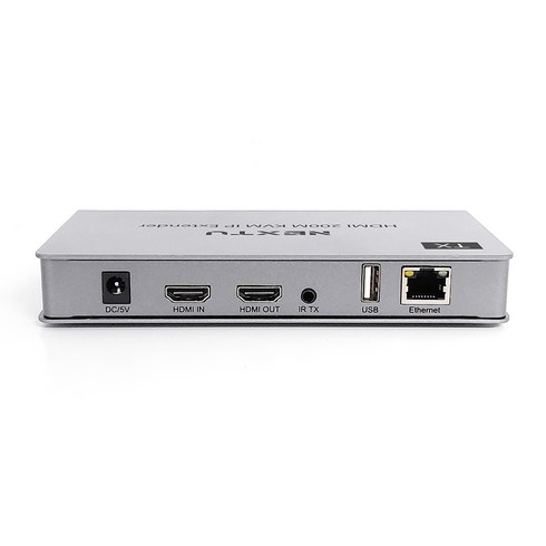 NEXT-1020KVM-IP/KVM HDMI 200m 거리연장기/Full-HD 1080P 60Hz/키보드 마우스 제어 기능 지원/랜선 이용/H.264 코텍/1:N 연결 가능