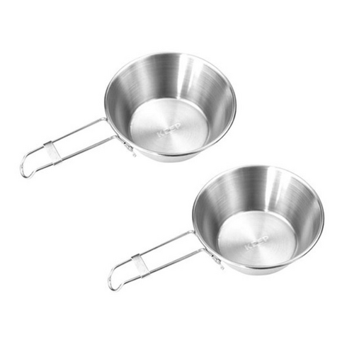 2023년 가성비 최고 시에라컵 - KEEP 캠핑 스텐 폴딩 시에라컵 300ml, 2개