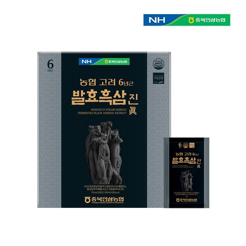 삼신흑 - 발효흑삼진 충북인삼농협, 2100ml, 1개