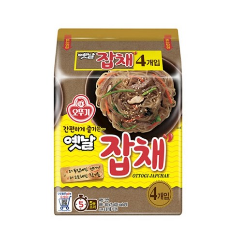 오뚜기 옛날잡채 멀티, 75g, 8개