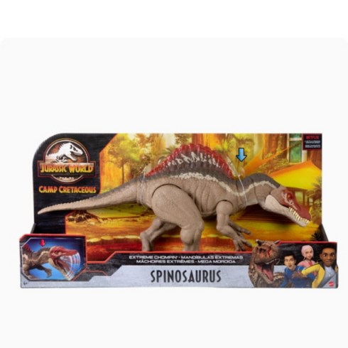 쥬라기월드 백악기어드벤처 스피노사우루스 다이캐스트, 혼합색상