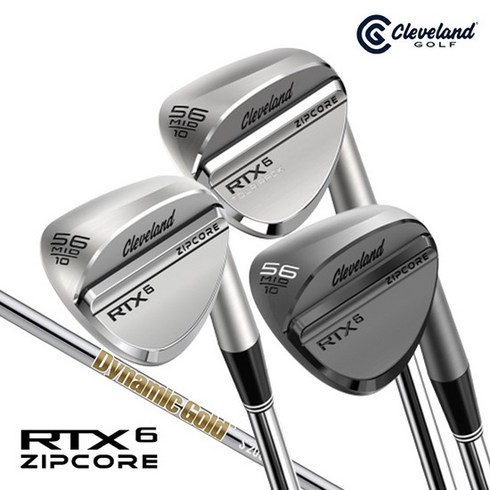 2023년 가성비 최고 클리브랜드웨지rtx6 - 던롭코리아정품 클리브랜드 RTX6 ZIPCORE 스틸 웨지(DG S200) GC, BLACK SATIN 50, BLACK SATIN 50