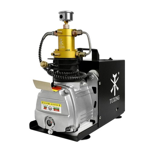 고압분무기 모터/펌프 TUXING TXES031 4500Psi 300Bar 30Mpa PCP 공기 압축기 전기 고압 펌프 Scuba 탱크 다이빙 220V/110V, 110V, 1)110V