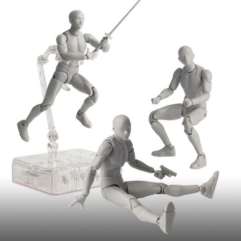 스토비투 인체 모형 액션 피규어 장난감 미술 구체관절 인형