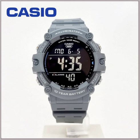 백화점AS 카시오 CASIO 디지털 전자시계 학생시계 군인시계 AE-1500WH-8BVDF