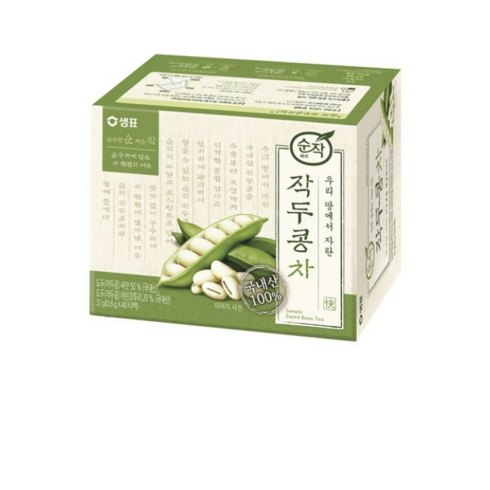 순작 작두콩차, 0.8g, 80개입, 25개