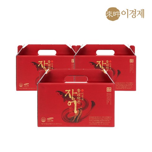 NEW 홍삼먹은장어진액 240포 - 이경제 홍삼먹은장어진액 70ml, 90개