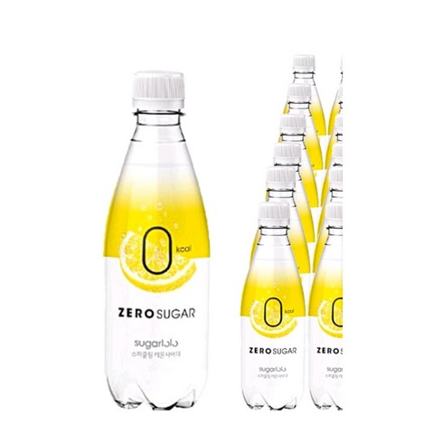 슈가로로 스파클링 레몬사이다, 350ml, 48개