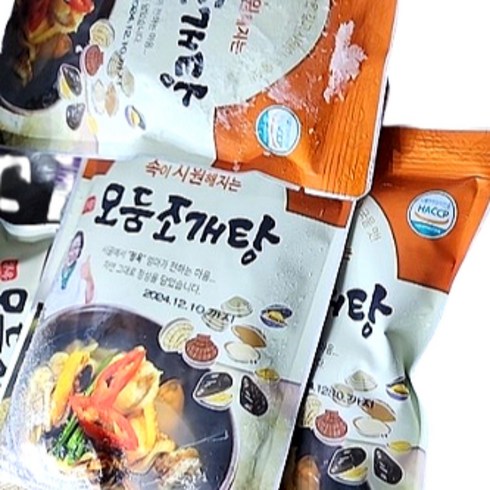 정옥 모둠조개탕 500g 11팩