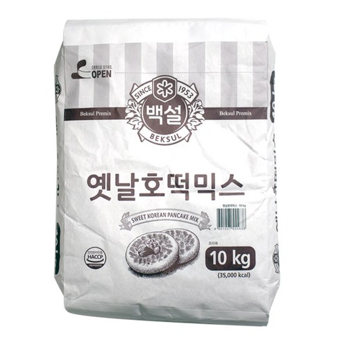 백설 옛날호떡믹스, 10kg, 1개