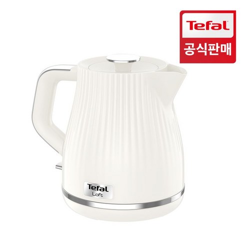 테팔 [공식] 테팔 무선주전자 로프트 화이트 1.7L KO2501, 단일옵션