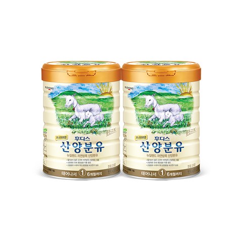 후디스산양분유400 - 일동후디스 프리미엄 산양분유 1단계, 800g, 2개