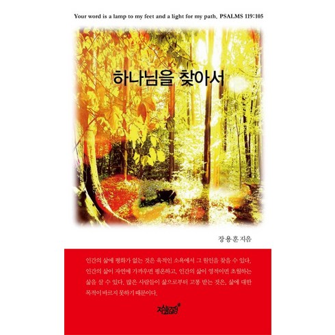 하나님을 찾아서:창조적인 삶과 풍성한 삶의 비결, 지식과감성