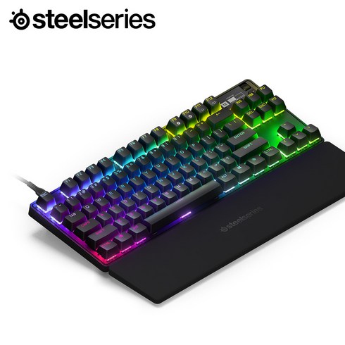 스틸시리즈 Apex Pro TKL (2023) US 기계식 유선 게이밍 키보드 64856 세계에서 가장 빠른 키보드