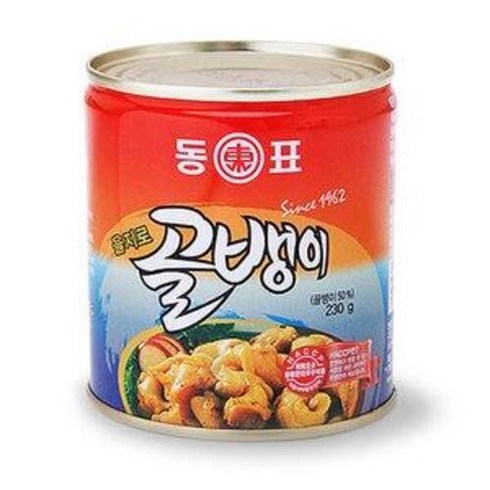 동표 을지로 자연산 골뱅이 230g [10개], 상세페이지 참조, 상세페이지 참조