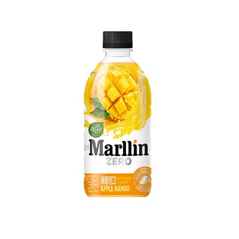 자연은 더말린 제로 애플망고, 20개, 500ml
